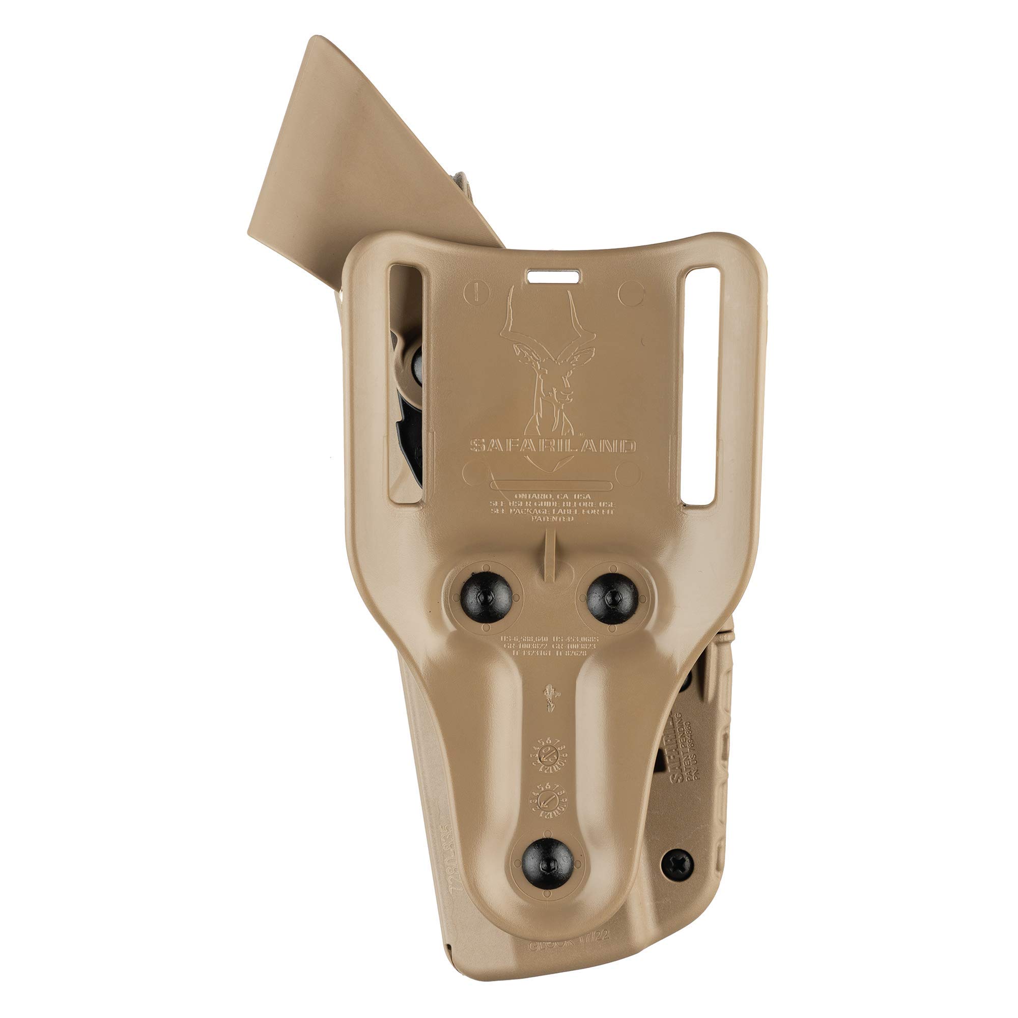 Amazon.com : Safariland 7280 7TS SLS Mid-Ride Level-II Retention