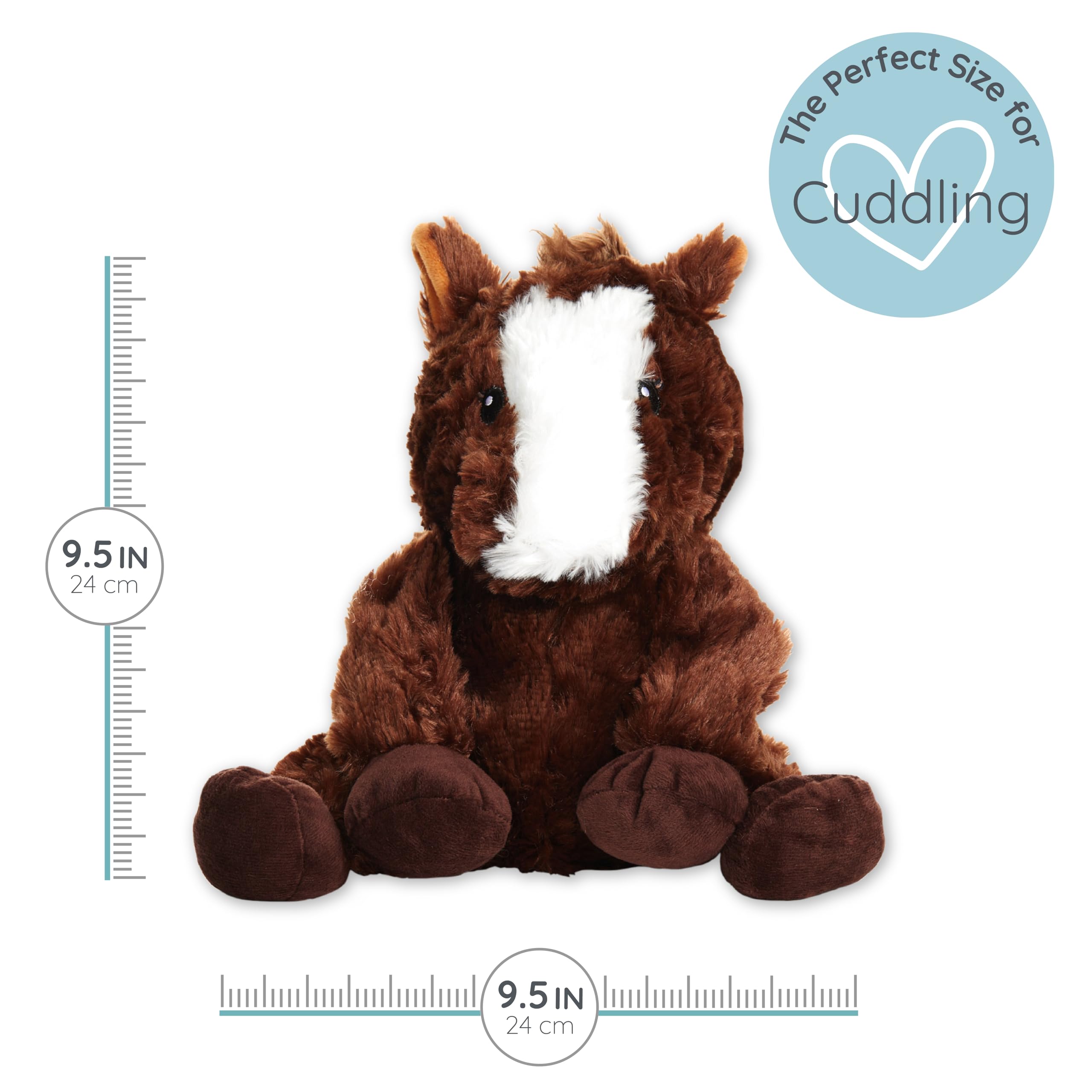Amazon.com: 1i4 Group Harry the Horse - Microwavable & Weighted