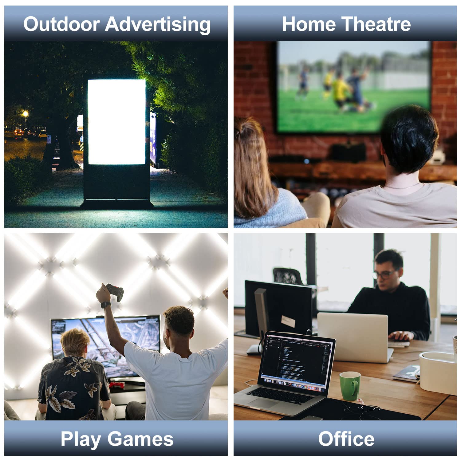 Postta フラットHDMIケーブル (50フィート) フラットHDMI 2.0コード 4K ウルトラHD 3D 2160p 10