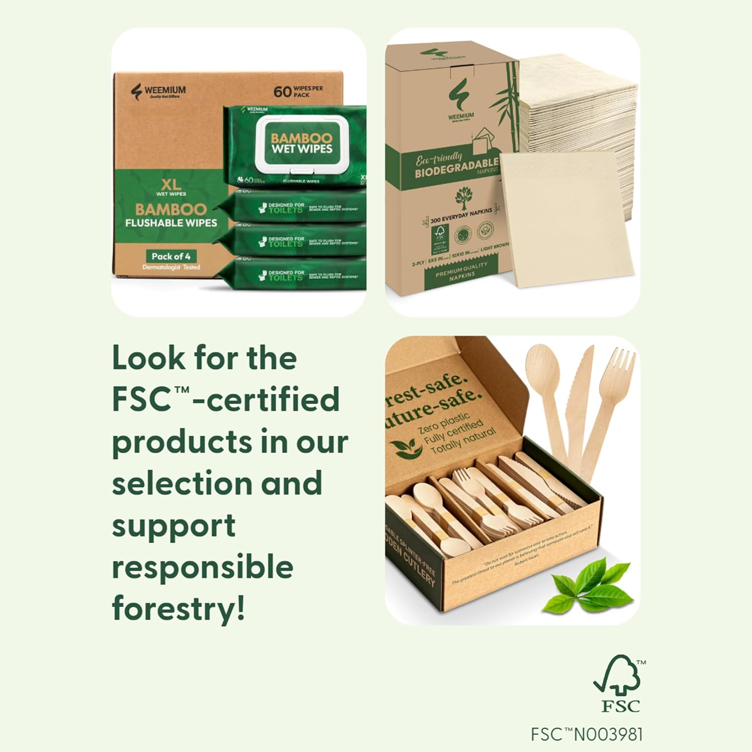 Disposable Wooden Cutlery Set - – Plastic-Paaging -