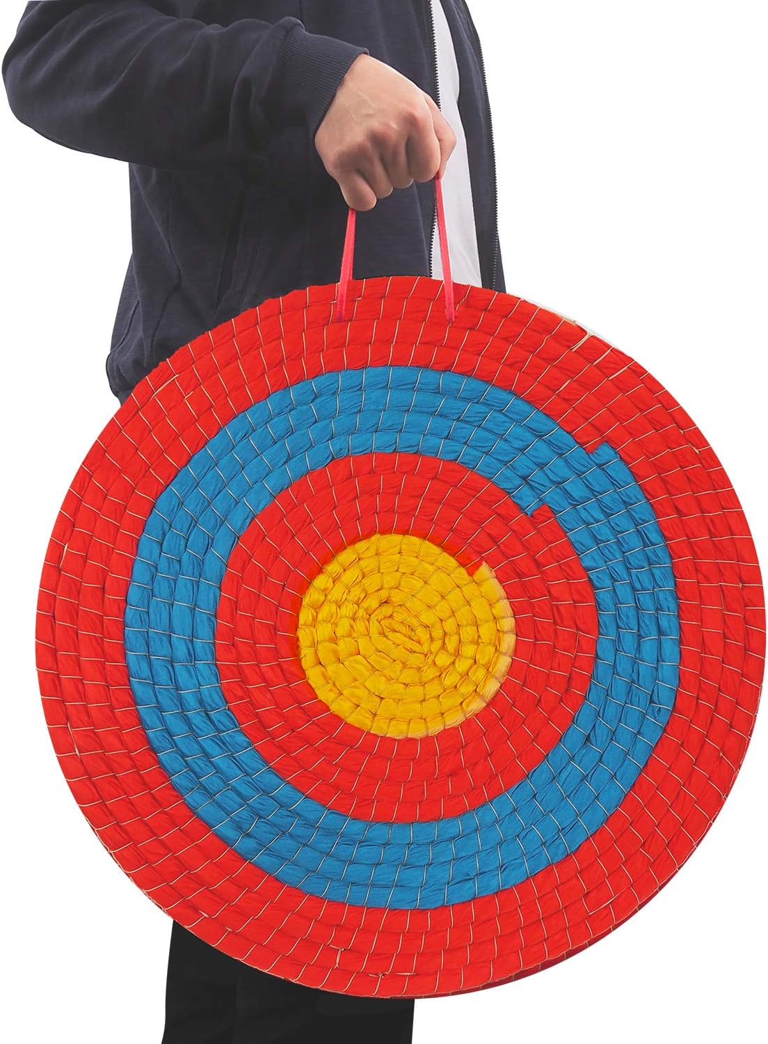Seektop 20 Inches Archery Targets for Backyard, 3 Layers Traditional Hand-Made Straw Archery Target for Youth Outdoor Hunting Shooting Practice, Arrow Target for Recurve Bow Longbow or Compound Bow : Sports & Outdoors