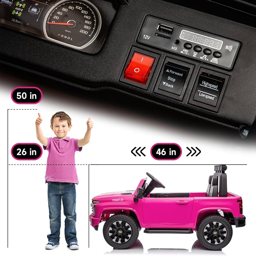 Amazon.co.jp: 2人乗り 24V 乗車ピックアップカー 子供用