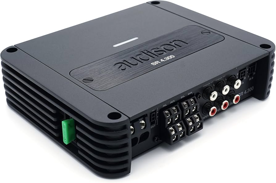 Amazon.co.jp: Audison SR 4.300.2 Dクラス 4チャンネルアンプ 130