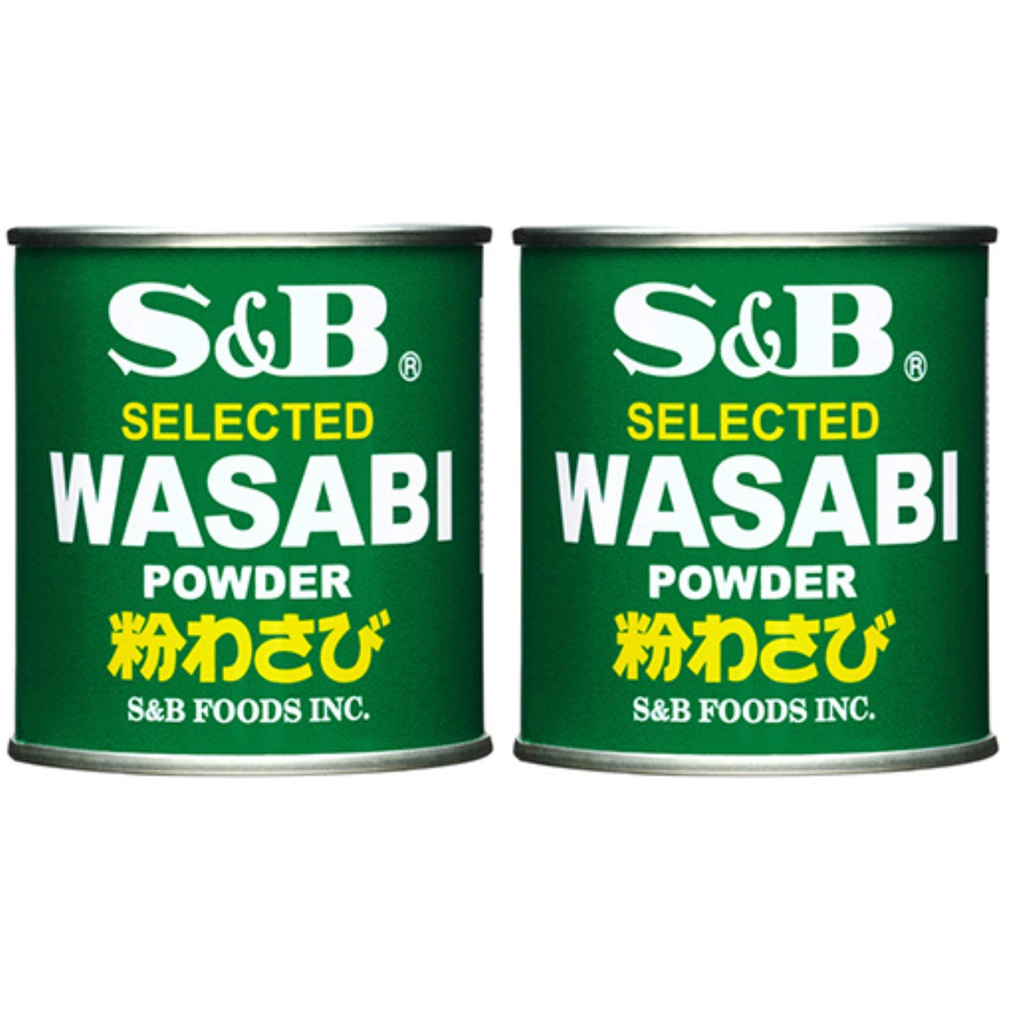 S & B Wasabi en polvo 1.06 onzas (30g) Latas paquete de 2