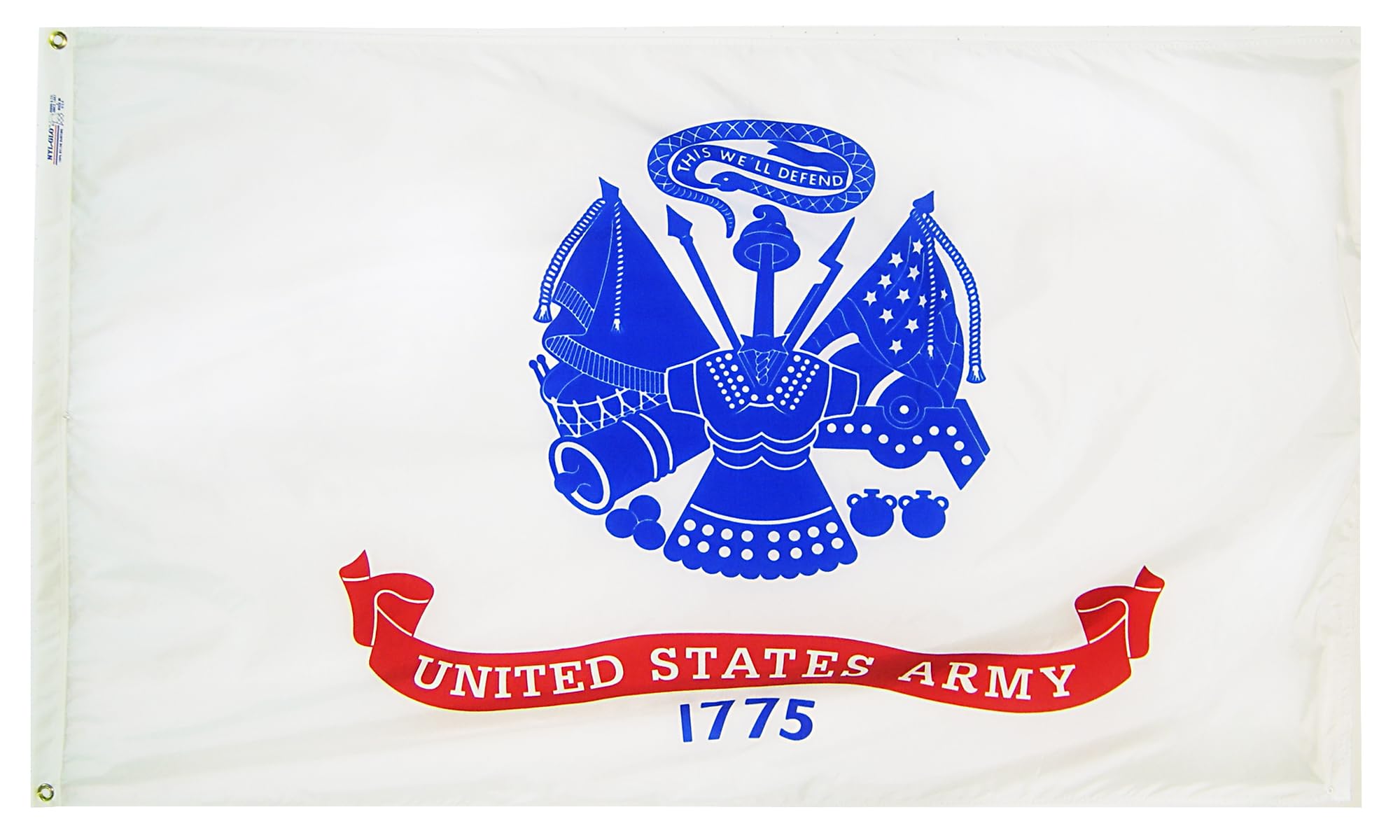 Annin Flagmakers U.S. Army Military Flag USA-Made to Official Specifications, Officially Licensed, 4 x 6 Feet (Model 439021)