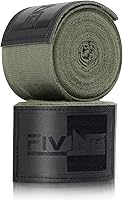 FIVING Premium Elastic Hand Wraps 180 Inches (4m) with Thumb Loop for Boxing, MMA, Muay Thai - Men & Women