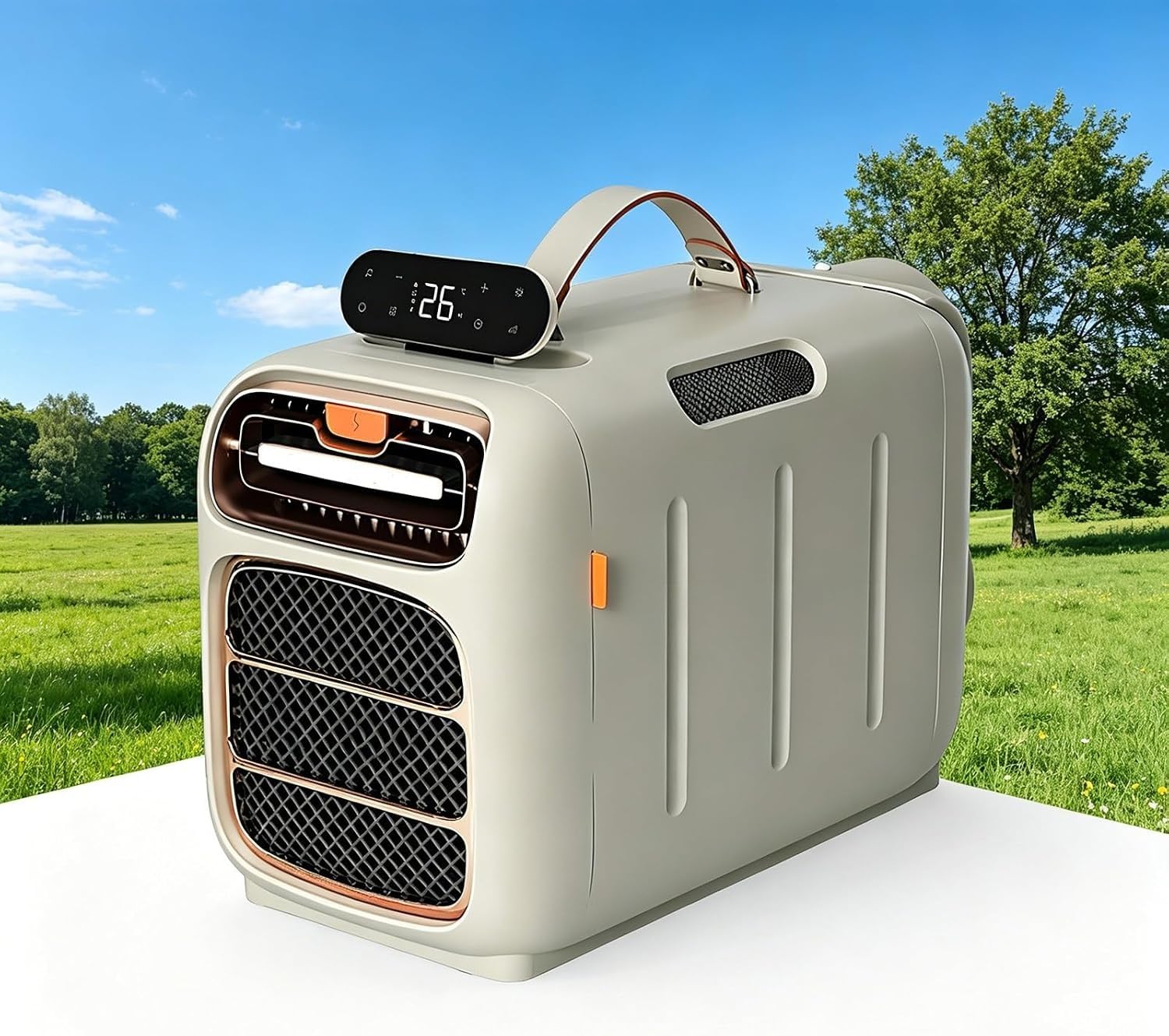 Camper Air Conditioner – Portable for Cars & Caravans – Cooling & Heating – Rapid Dehumidification – Quiet Operation for Camping & Outdoor Use(Refrigeration)