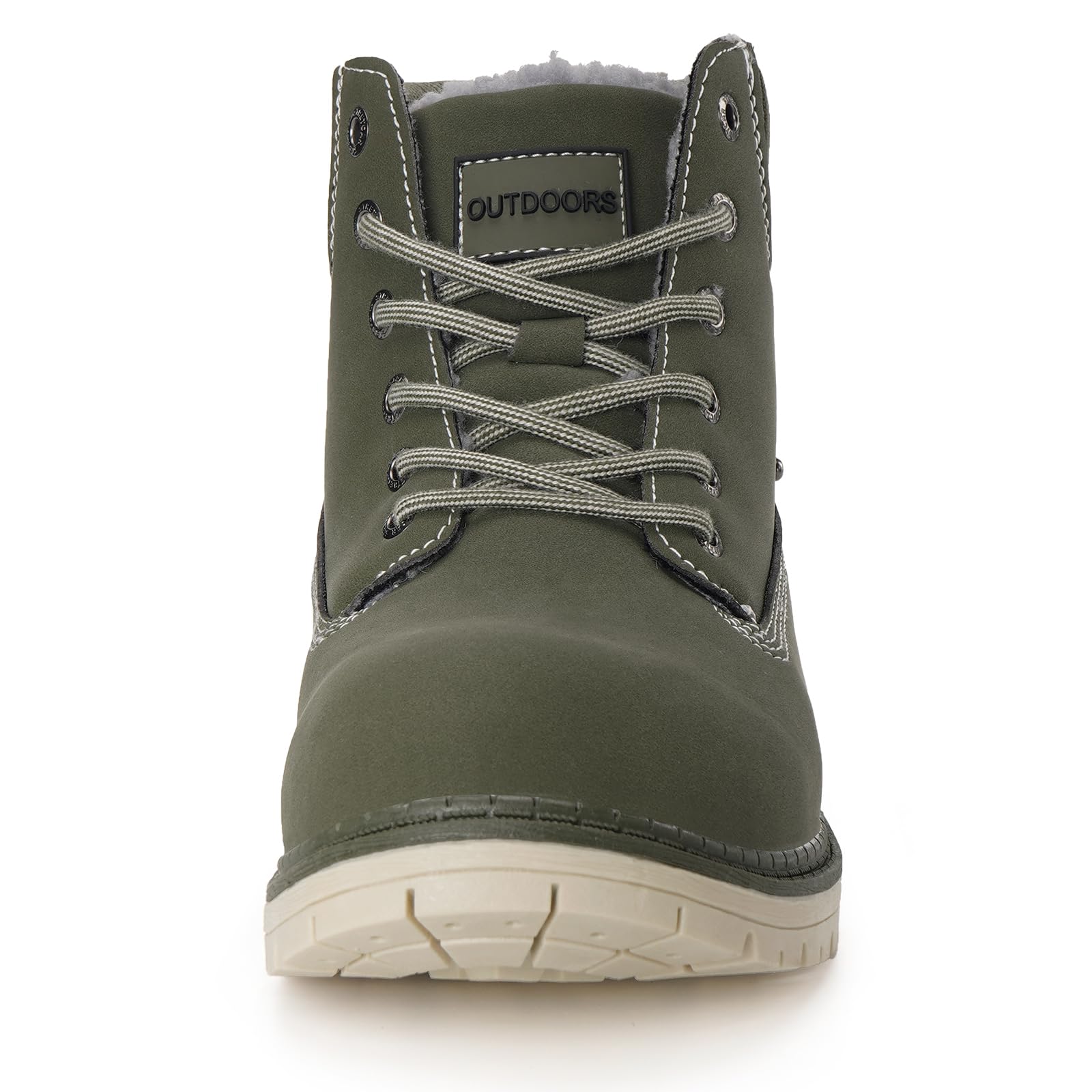 Stivali Uomo Donna Inverno Scarpe da Neve Caldi Snow Boots Impermeabili Stivaletti Pelliccia Stringate Outdoor