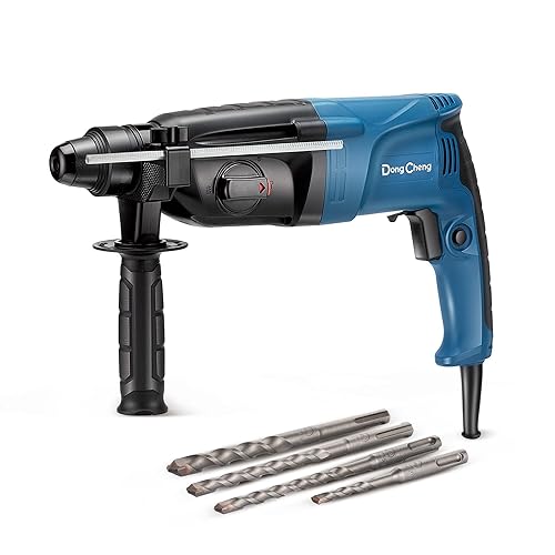 DongCheng marteau perforateur 800W, énergie d'impact 2.8 J, vitesse de