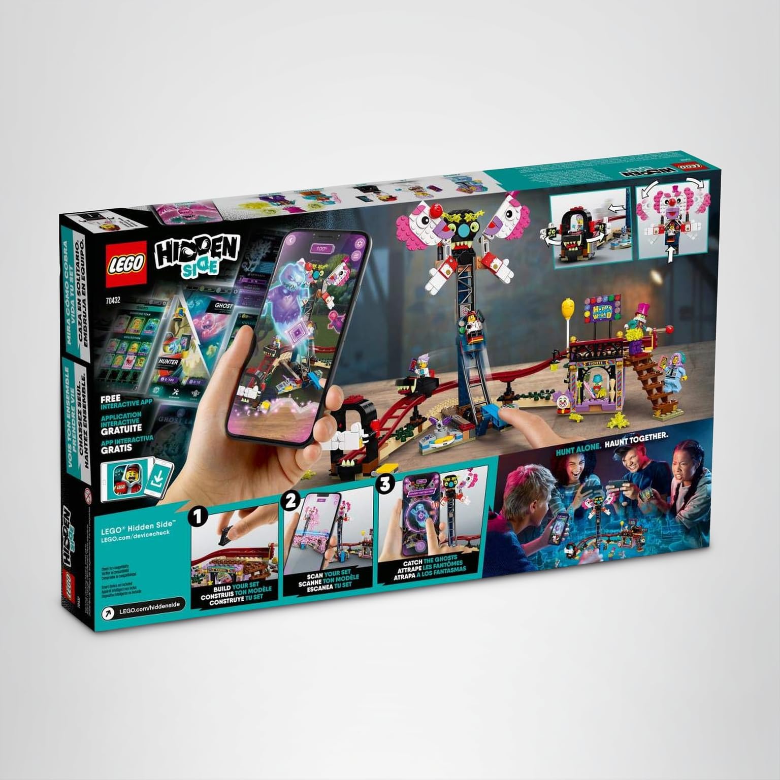 Amazon.com: LEGO Hidden Side Haunted Fairground 70432 Popular