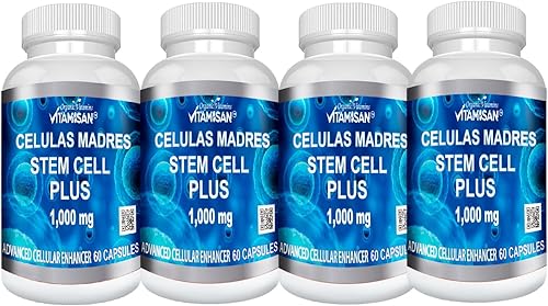 VITAMISAN Celulas Madres 4 Botellas Algas Azul Verde AFA