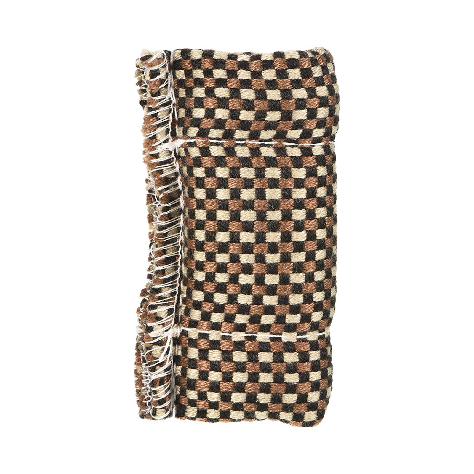 M METERXITY Billiard Cue Cleaner - Pool Stick Cue Shaft Cleaner, Cotton Cleaning Tool Towel Cloth, Apply to Billiards Cue Cleaning (93 x 50 Mm, Brown)