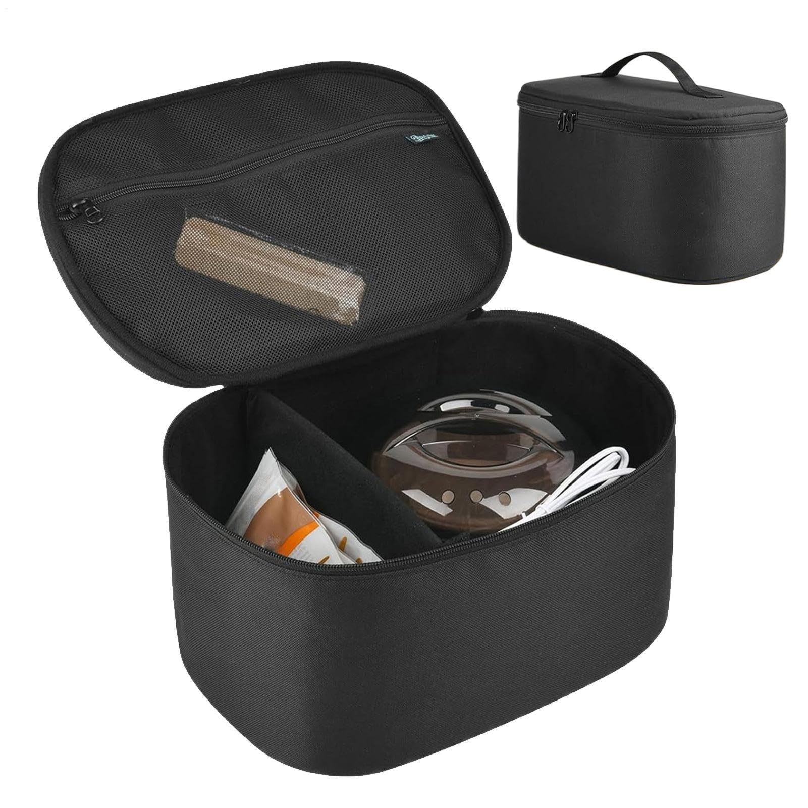 Custodia per strumenti di ceratura, organizer per prodotti di bellezza, borsa portatile per cosmetici, custodia protettiva durevole per saloni di bellezza, da viaggio, porta per
