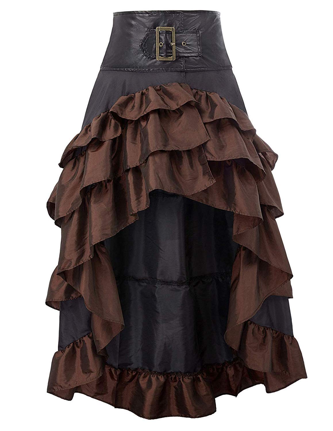 Zooma Sexy Femmes Gothique Vintage Jupe Dentelle Costume Steampunk Corset Robe