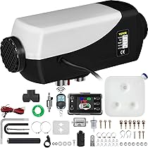 VEVOR Riscaldatore a Gasolio 12V 8KW Riscaldatore Diesel da Parcheggio con LCD e Telecomando, Basso Consumo Energetico, Perfetto per Camper,Macchine,Camion,Barche,Autobus