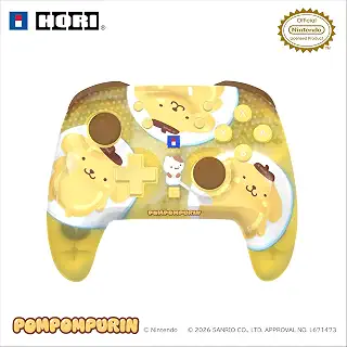 ワイヤレスホリパッド TURBO for Nintendo Switch™ 2 ポムポムプリン