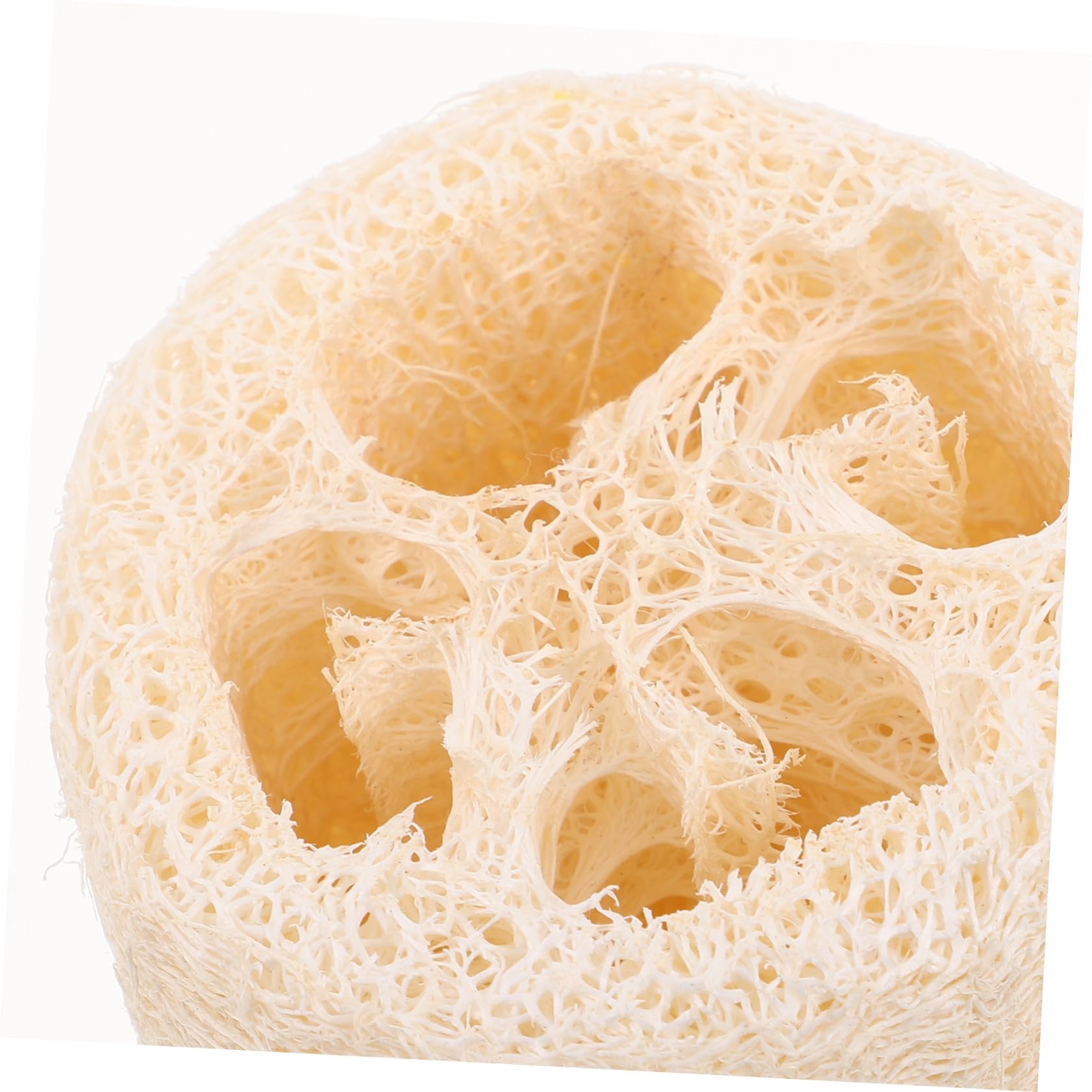 PLAFOPE 8 Piezas Esponjas Naturales de Luffa para Exfoliación Corporal y Limpieza de Cocina Esponja de Ducha y Masajeante Multiusos para y Utensilios Domésticos