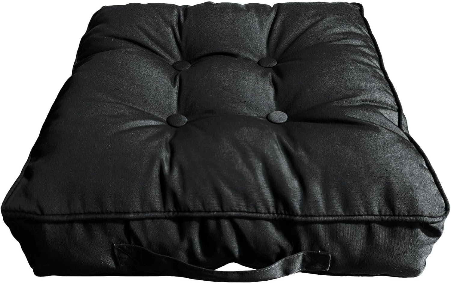 Pro Home Booster Cushion for Chair & Armchair – Thick Firm Support to Seat Riser Height for Elderly & Adults, Pressure Relief for Pregnancy, Recovery & Comfort, Washable Cover (Black)