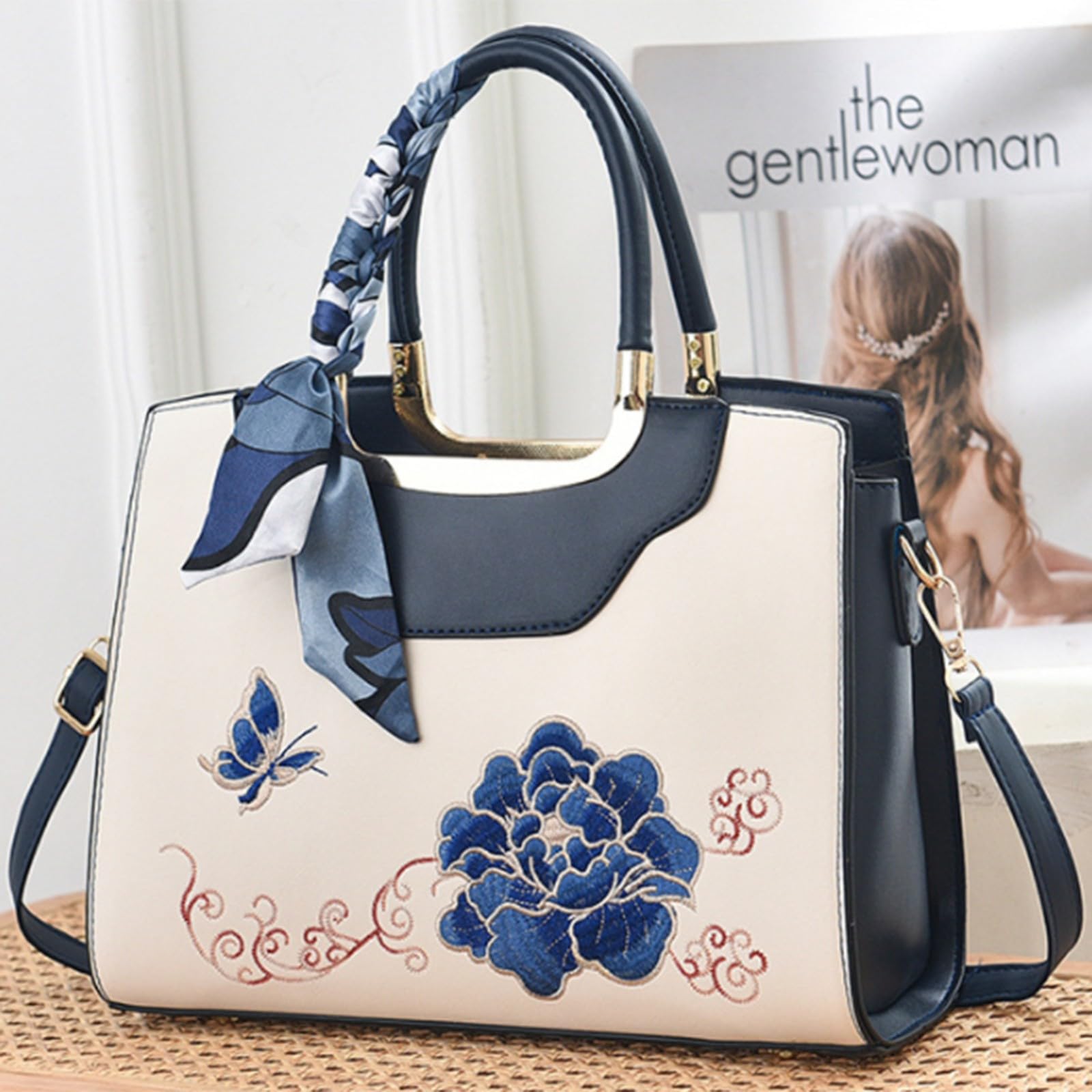 Sac fourre-tout en cuir synthétique pour femme Sac à bandoulière Sac à main fourre-tout en cuir Sac à main Sac fourre-tout Sac à main Sac à bandoulière pour l'école