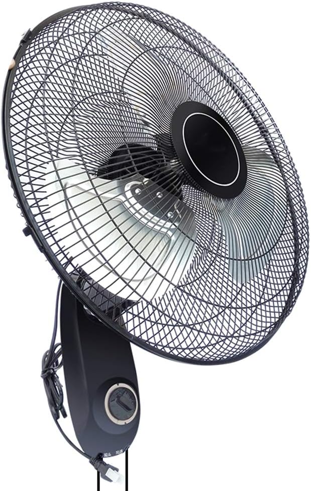 FUFU Climatizadores evaporativos Ventilador de montaje en pared de 18 pulgadas, 3 configuraciones de velocidad, oscilación de 90 grados para uso industrial, comercial, residencial e invernadero de 110