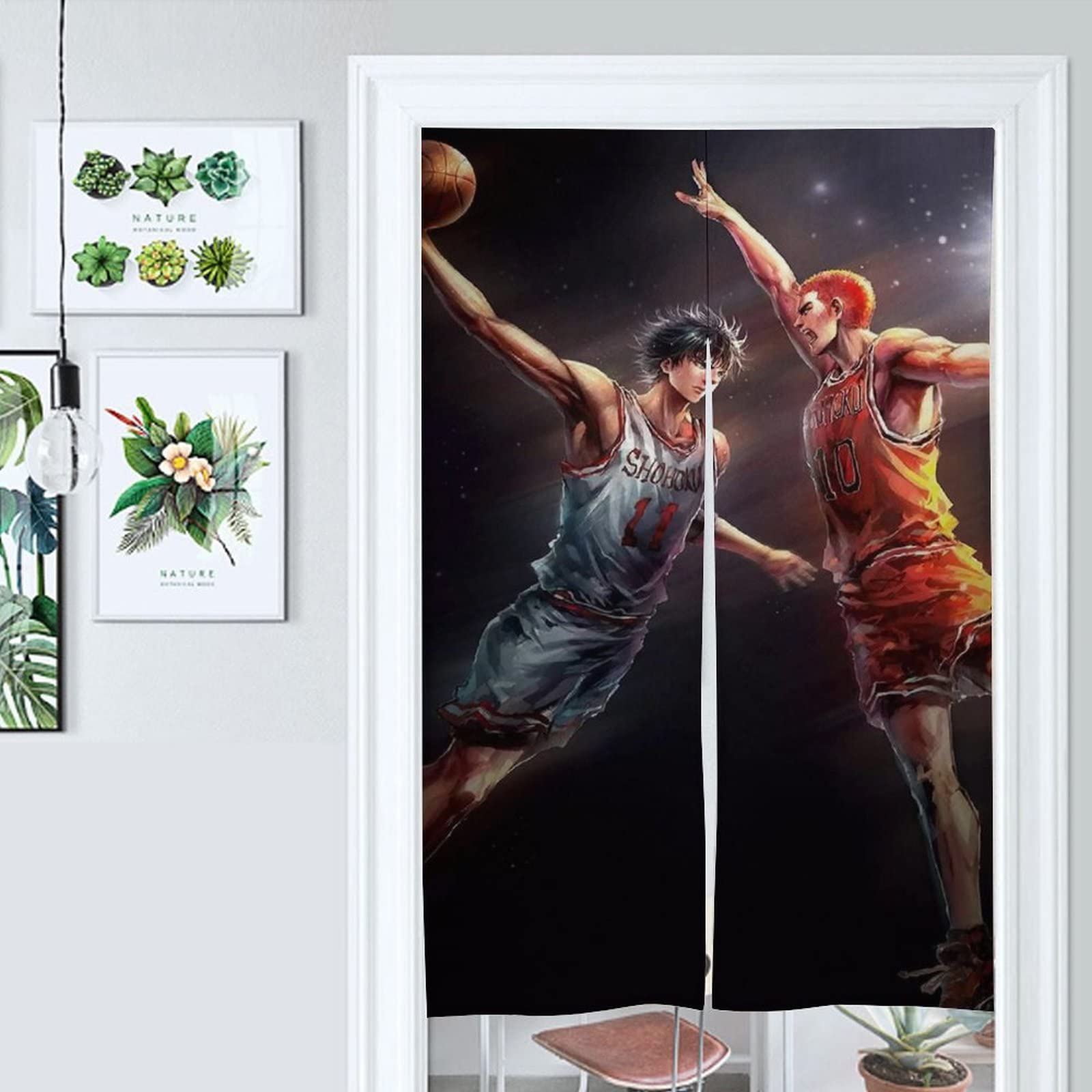 Amazon｜スラムダンクTHE FIRST SLAM DUNKカーテン のれん シェード