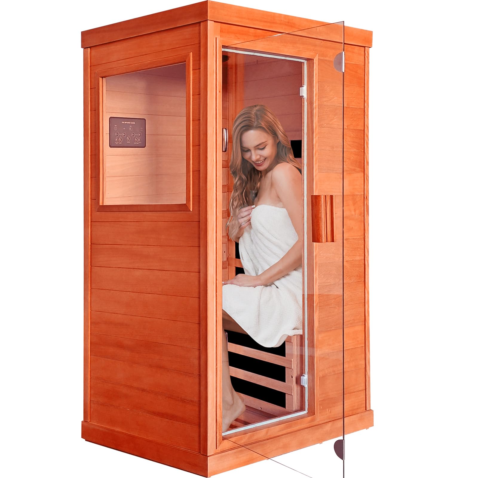 HOSAUNA 50C3 1 Person Infrared Sauna
