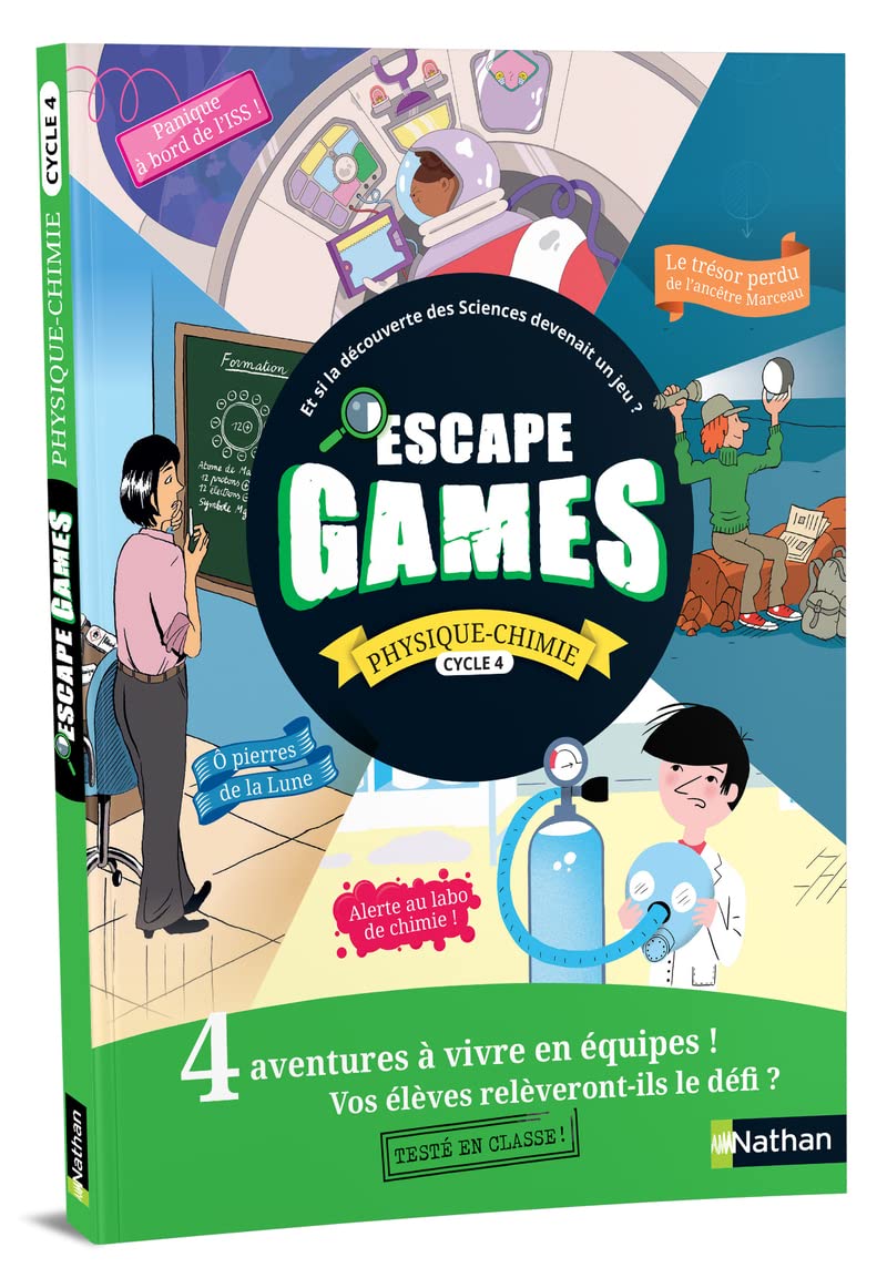 Escape Games Physique-Chimie Cycle 4