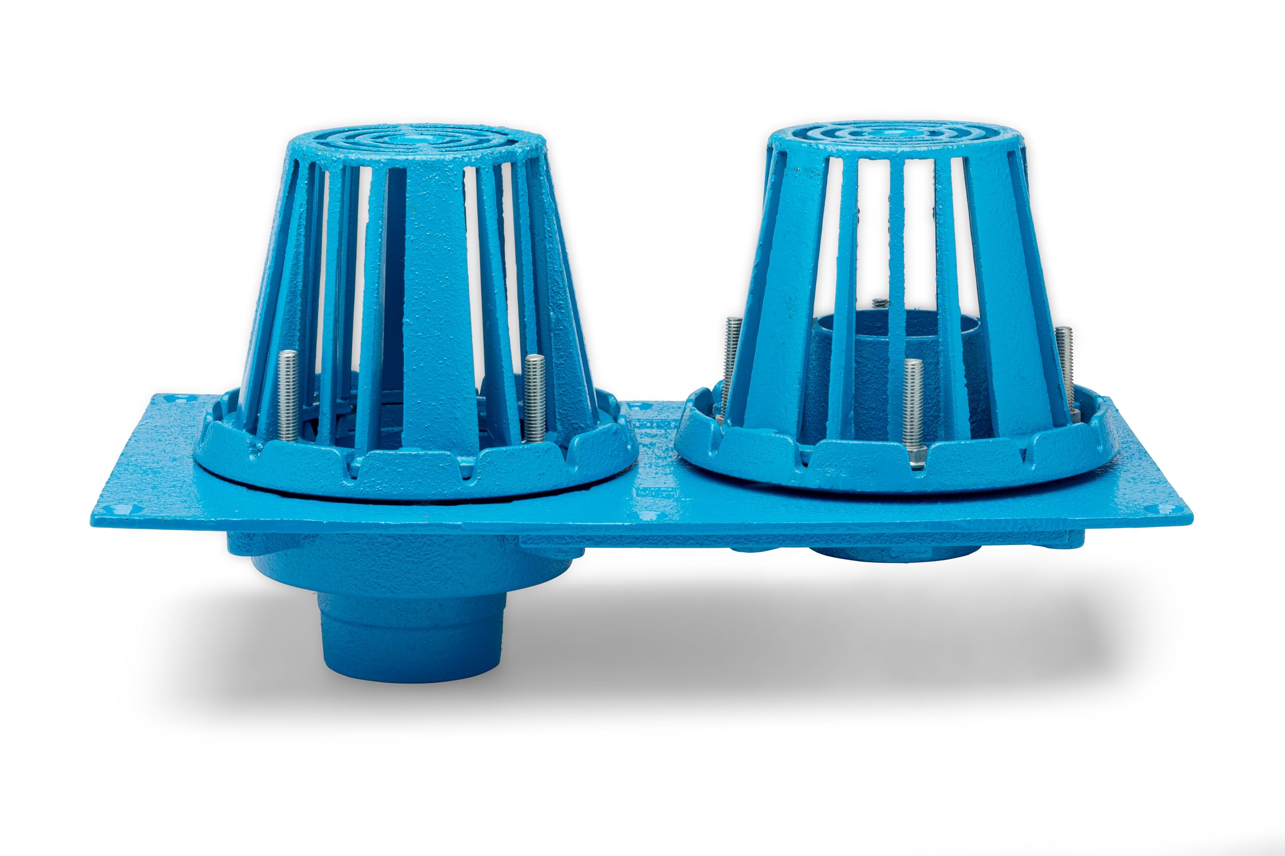 Zurn RD2130-NH3-CI - Combination Roof Drain and Overflow with 3" No-Hub Outlet