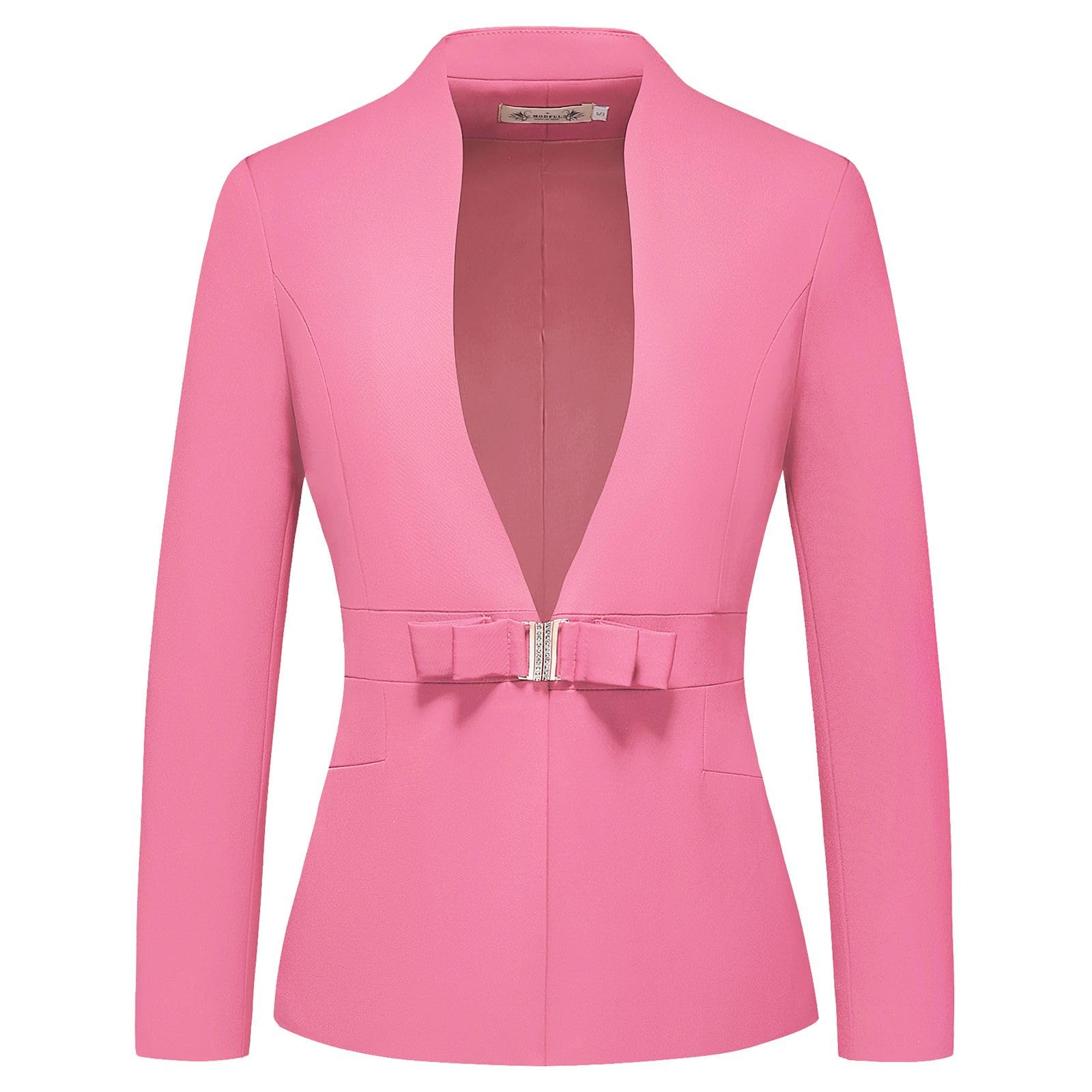 MODFUL Completo tailleur pantalone professionale da donna, 2 pezzi