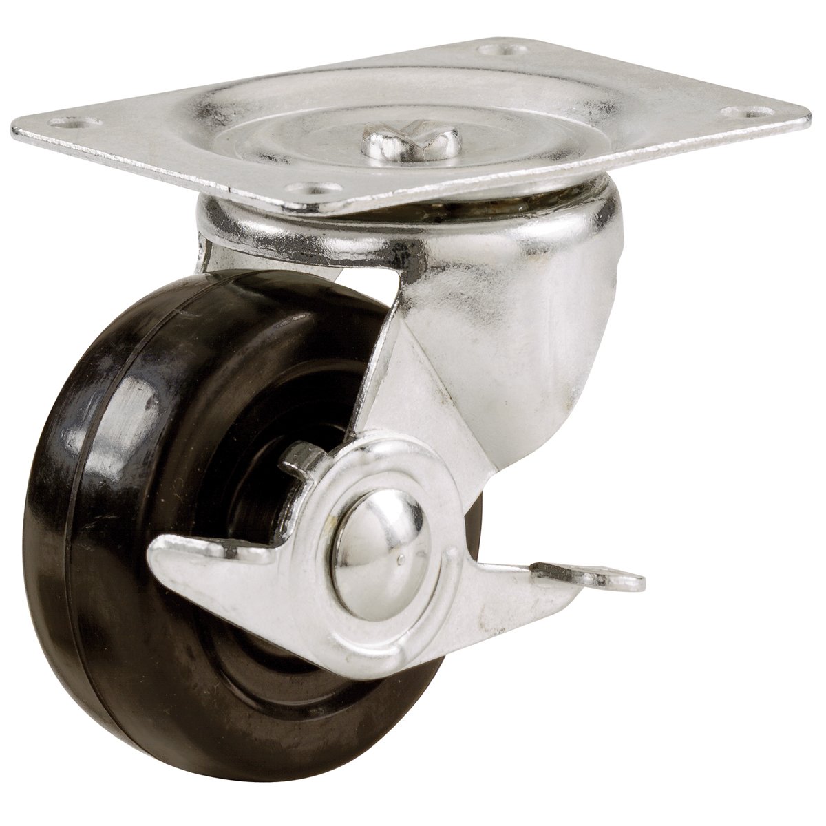 Amazon.com: Shepherd Hardware 9512 4-Inch Rubber Swivel Plate