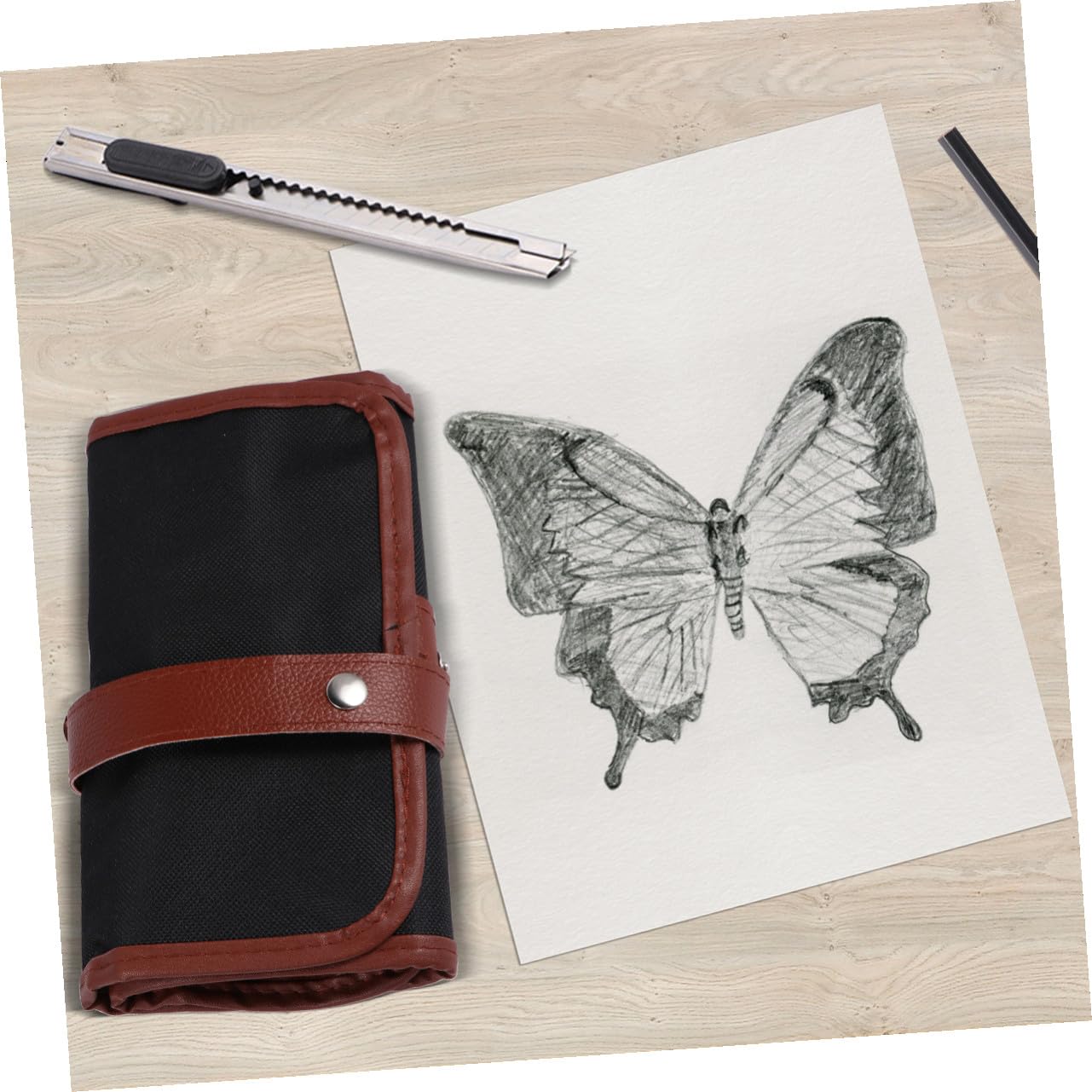 2 Set Disegno per Ragazzi e Studenti Kit Matite Professionali per Schizzi e Disegni Strumenti Leggeri e Resistenti per Uso Scolastico e Artistico Portatile e Facile da Trasportare
