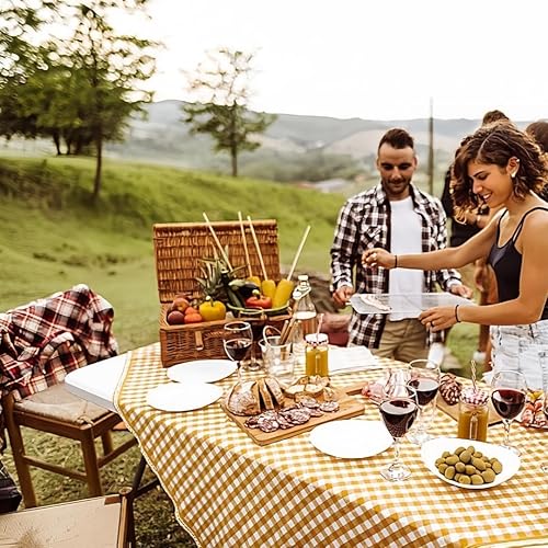 Miniatura 6 de Paquete de 100 estacas de bambú natural de 18 pulgadas, soportes para plantas de madera, palos de jardín de madera para plantas, tomate floral en