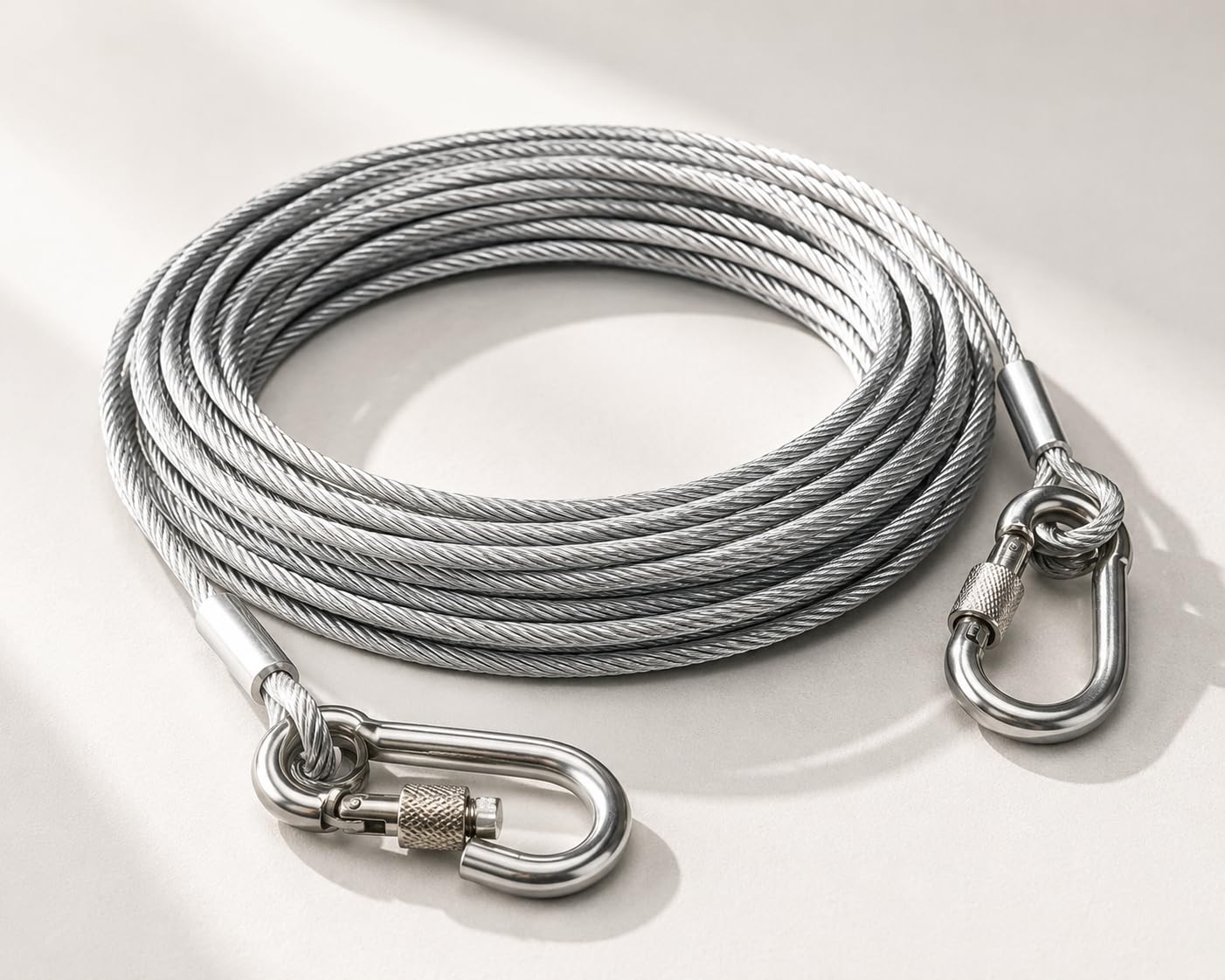 Heavy Duty Clothes Drying Rope 5 Meter | Steel Cloth Drying Rope with Hooks | Rust-Resistant Durable Clothesline for Indoor & Outdoor Use | Ideal for Balcony, Bathroom, Terrace-image-18