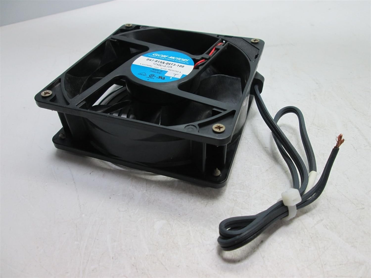 Globe Motors D47B15A04T3100, Fan; DC; 12V; 120x120x38mm