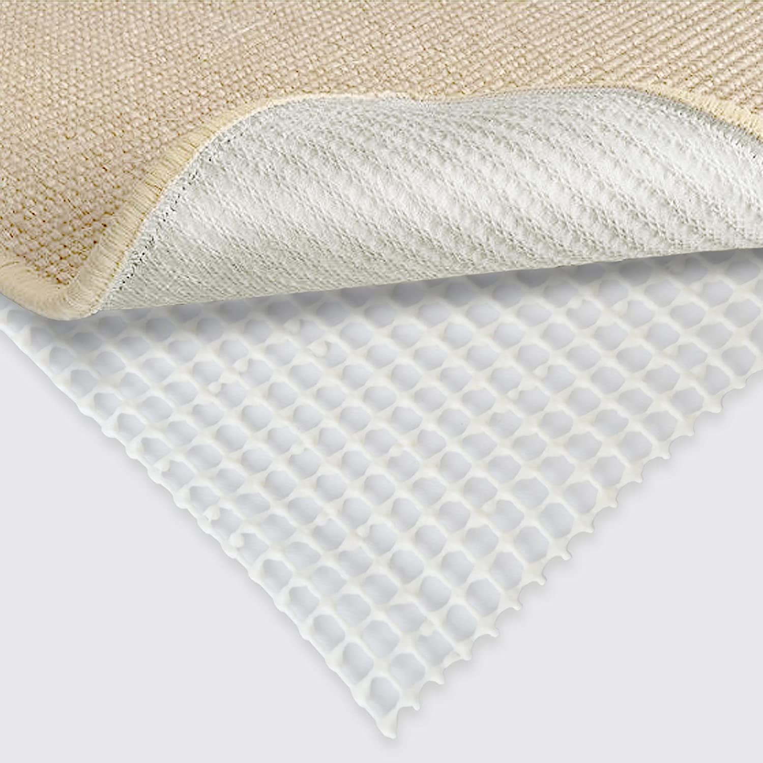 Sous-tapis Rug Grip en mousse souple | Tapis antidérapant pour tapis | Butée de tapis pour sols textiles et lisses | Plusieurs tailles (60 x 500 cm)