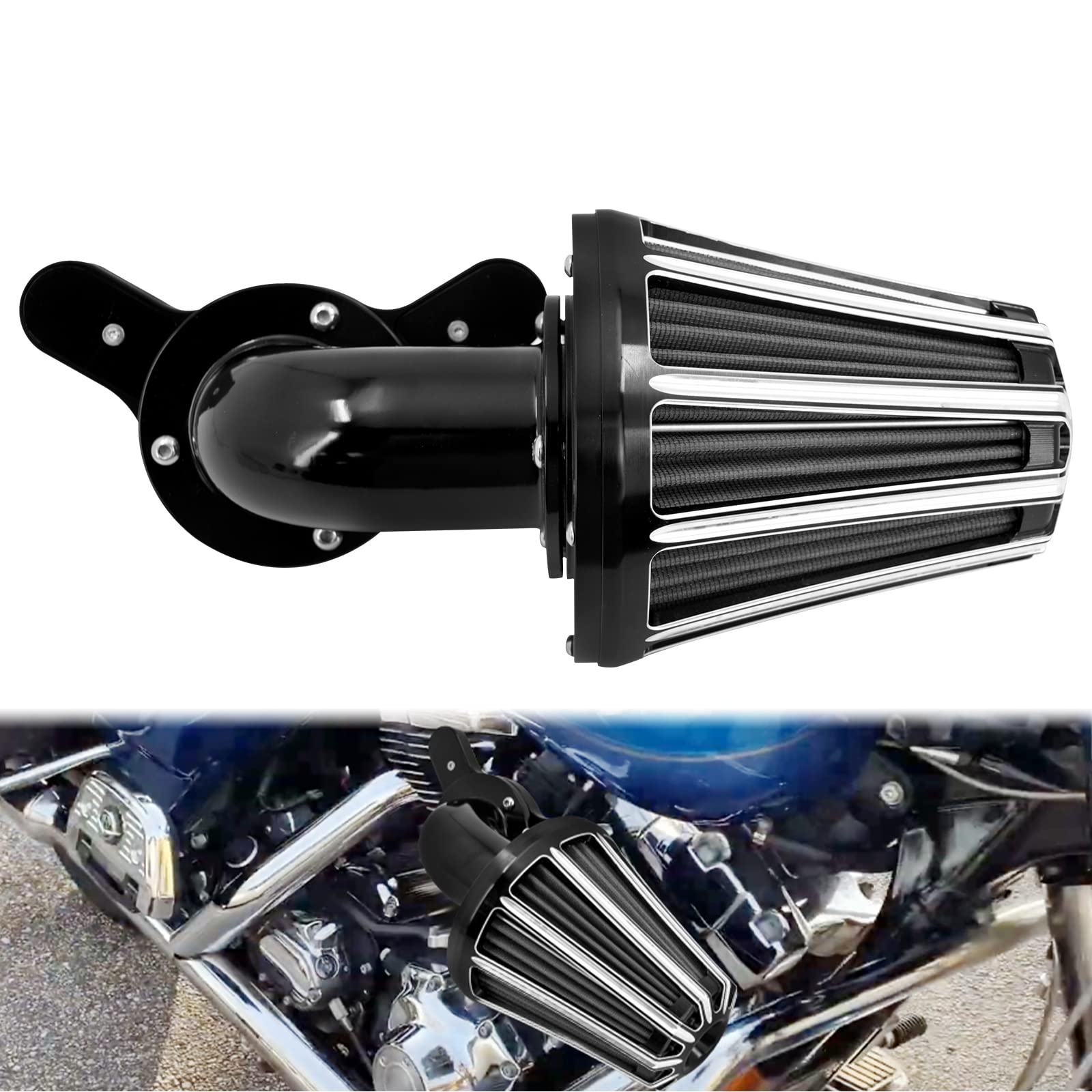 データック　エアークリーナー Amazon | HCmotorku Motorcyle エアフィルター エアクリーナー 90