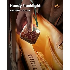 Gaiatop Hand Warmers Rechargeable, 3s Double-Sided Fast Hot Hands with LED Light & Wrist Strap, Fit into Gloves/Pocket, Reusable Portable Electric Heater, for Women Men