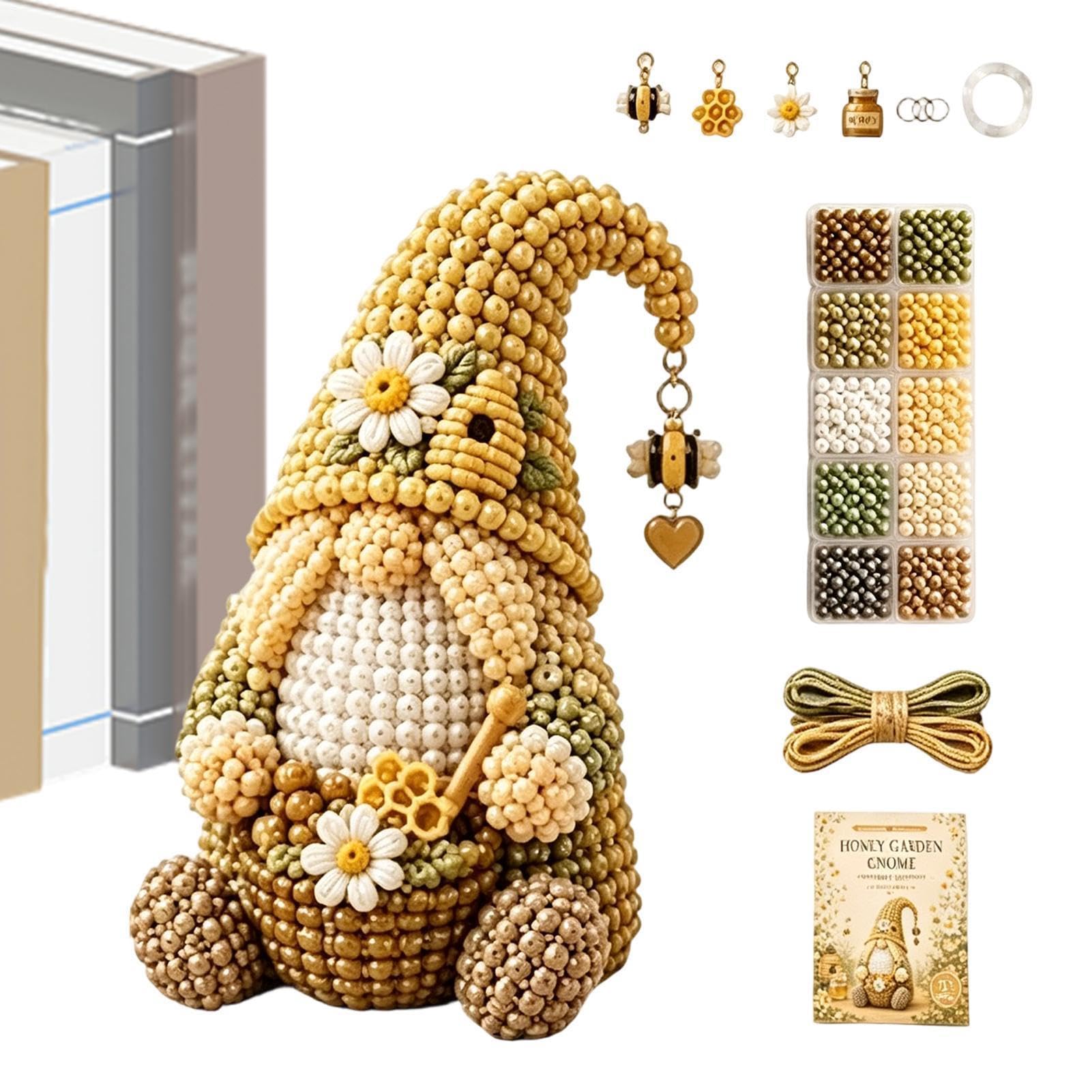 Cuentas de para manualidades 3D Derwrtup con materiales completos 8