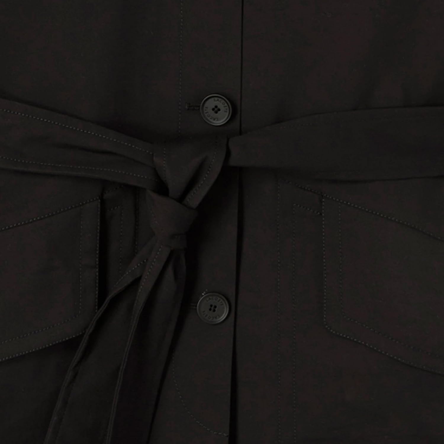 Lacoste Women's Oversized Cotton Coat - Image 6