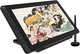 2021 HUION Drawing Tablet KAMVAS 16 Graphic Pen Display with Full-Laminated Screen Battery-Free Sylus Tilt 10 Press Keys F...