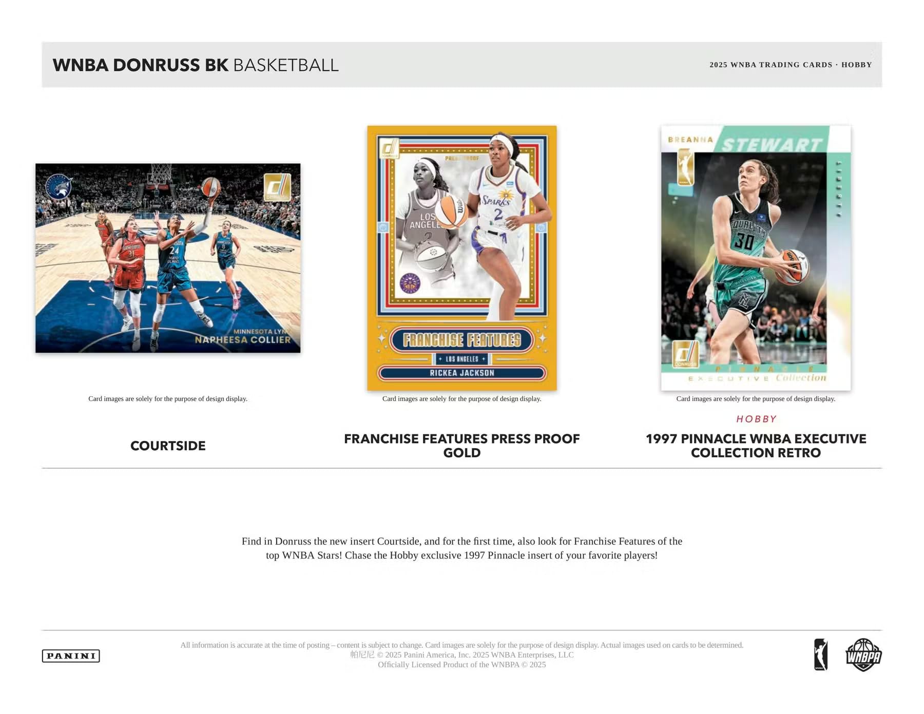 Panini Donruss WNBA Basketball Mega Box of Trading Cards 2025 (1 Autograph or Memory Card per Box) - 4