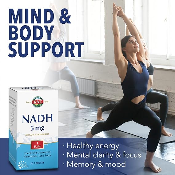 KAL 5 Mg Nadh Tablets, 30 Count