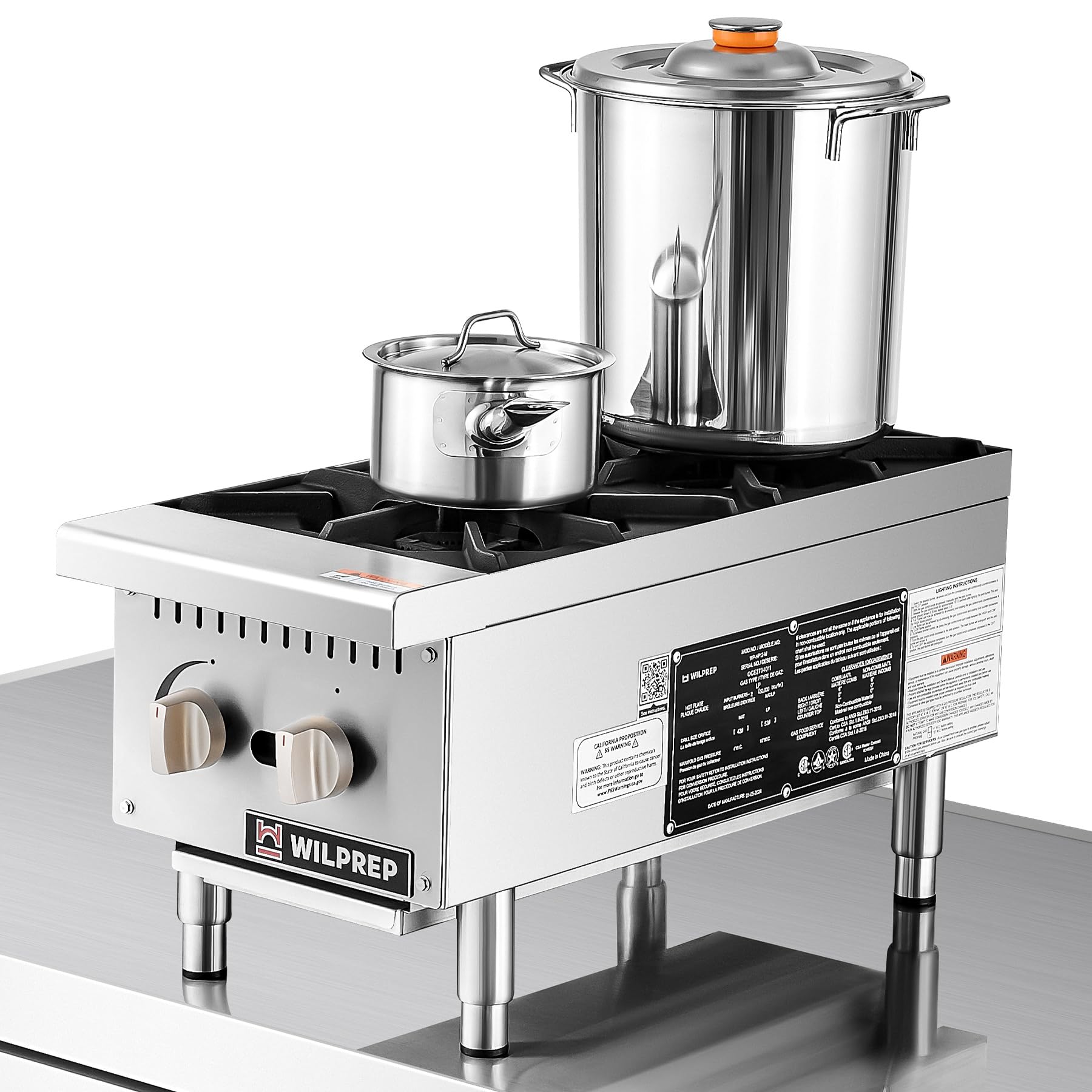 WILPREP Countertop Gas Range – 12