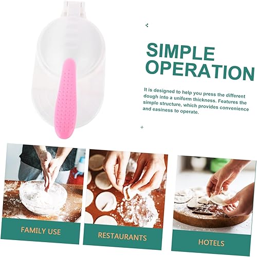 Miniatura 6 de 3 unids vaporizador prensa de tacos Panetonne Pierogi Maker tofu prensa prensa de masa plástico tortilla presser moldes de silicona para hornear