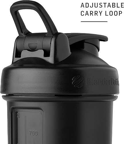 Miniatura 69 de BlenderBottle Classic V2 - Botella mezcladora para batidos de proteínas y entrenamiento previo, 4 onzas, color marrón completo Canela