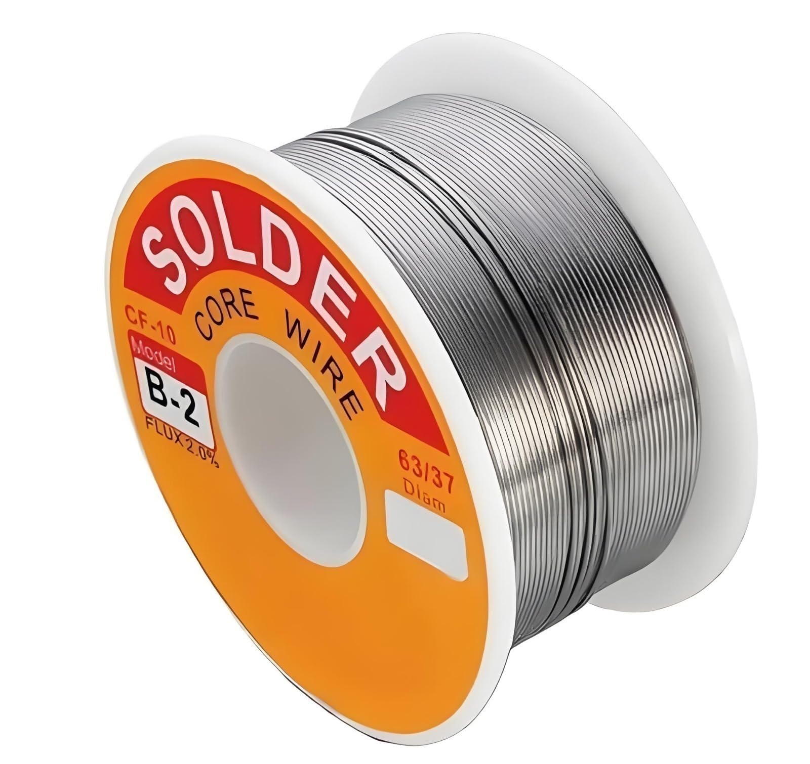 estaño para soldar,Aleación de estaño 63/37 Alambre de soldadura Rosin Core Flux 2% Línea de soldadura de carrete Soldadura eléctrica 50g 100g(0.6/0.8/1.0mm)