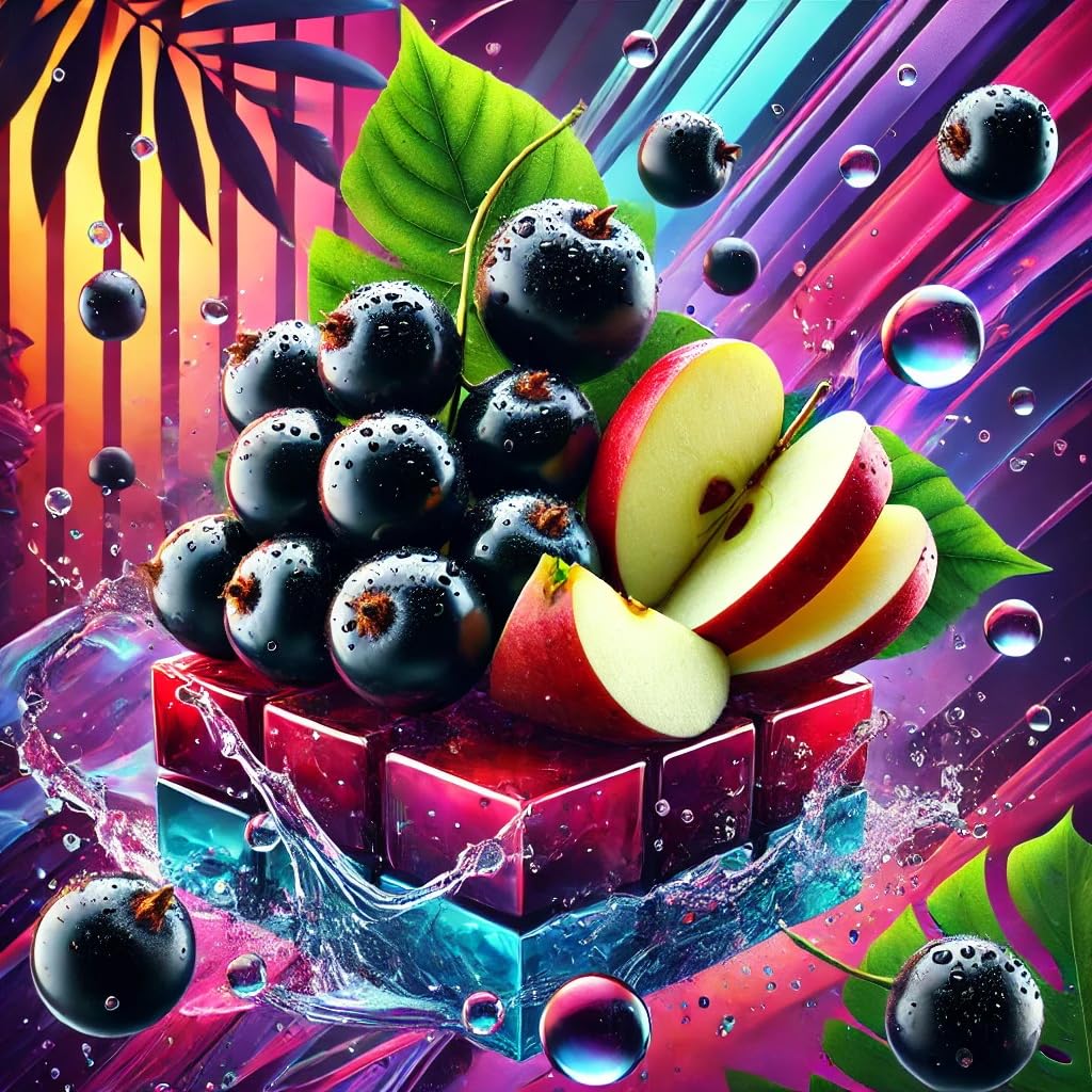 Grosella negra manzana - Blackcurrant Apple aroma - Sasami Konzent - 100ml