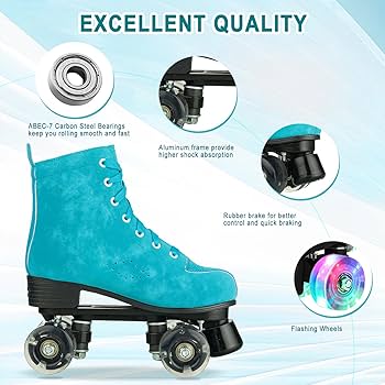 Amazon.com : Silvertree Roller Skates for Women and Men, PU