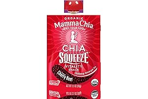MamaChia Squeeze Vitality Cherry Beet Snack
