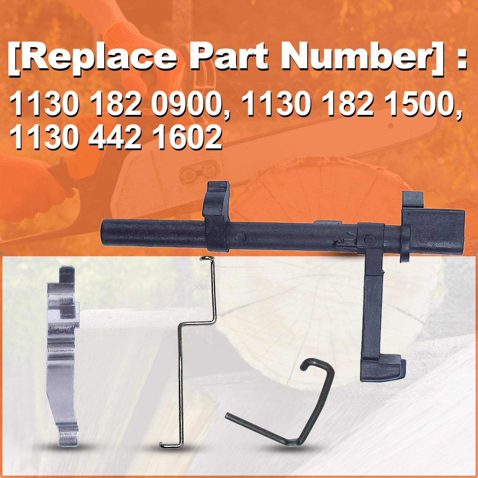 Starter Pręt przepustnicy Przełącznik Wał Sprężyna kontaktowa Nadaje się do Stihl Ms180 Ms170 018 017 Piła, Przełącznik Wał 1 Pręt Startera 1 Pręt przepustnicy 1 Sprężyna kontaktowa